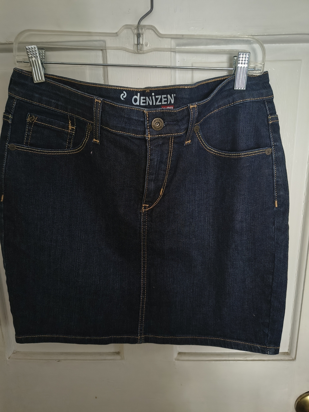 Denizen from Levi's Dark Blue Denim Skirt